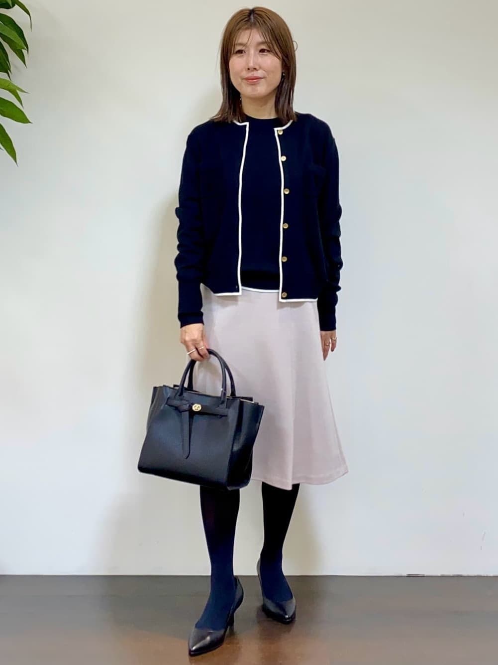 tomoさんの「UNTITLED｜【日本製／2WAY衿】スタンドカラー ロングコート」を使ったコーディネート