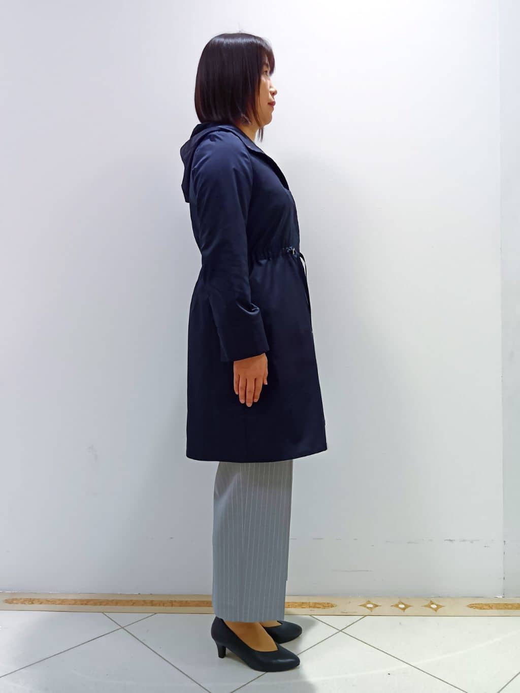 tomoさんの「Reflect｜◆【夏SALE／E‐QUALITY／洗える】ロング丈ライティカジュアルコート」を使ったコーディネート