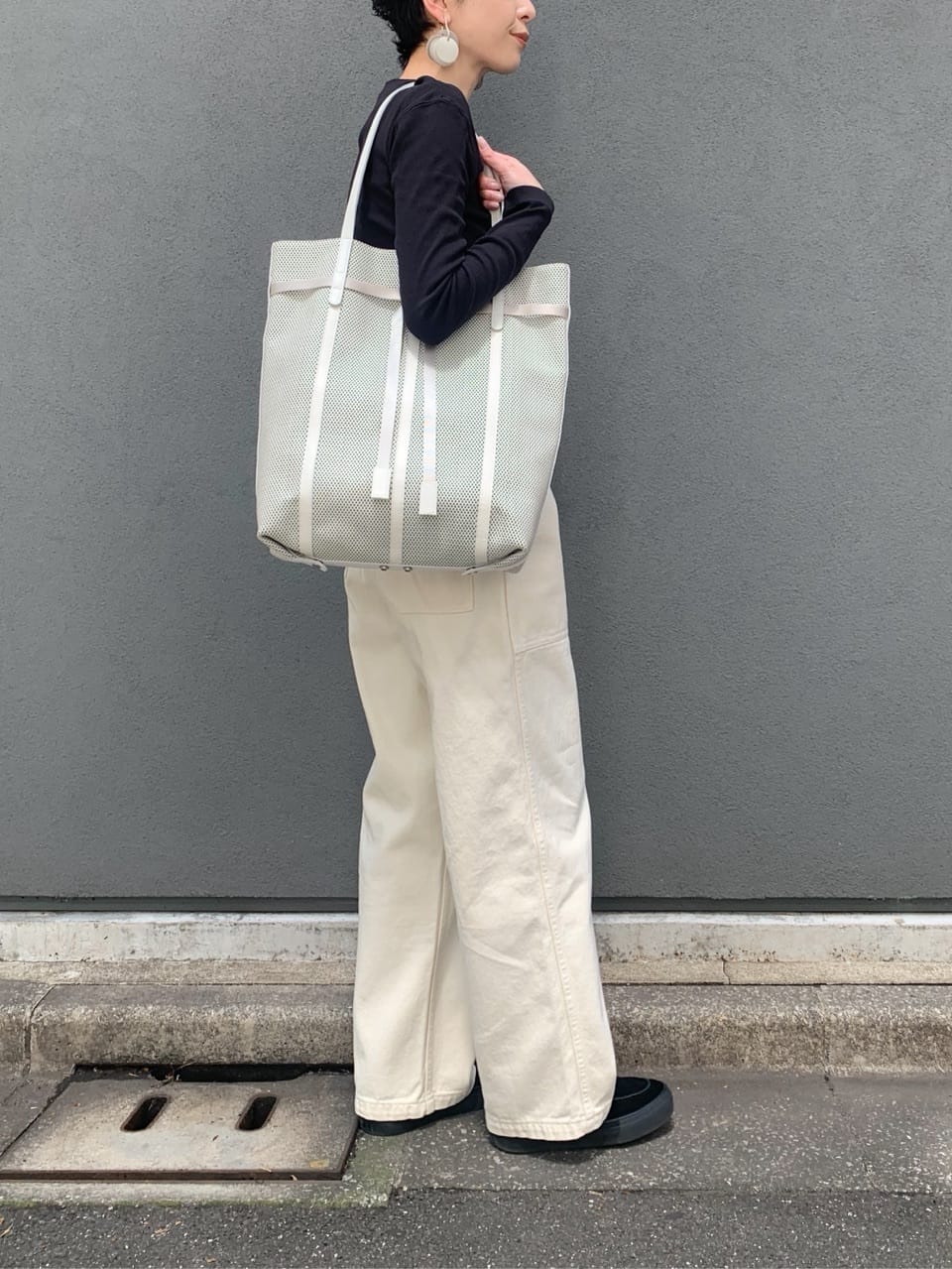 Kさんの「HIROKO HAYASHI｜PANIER（パニエ） トートバッグL」を使ったコーディネート