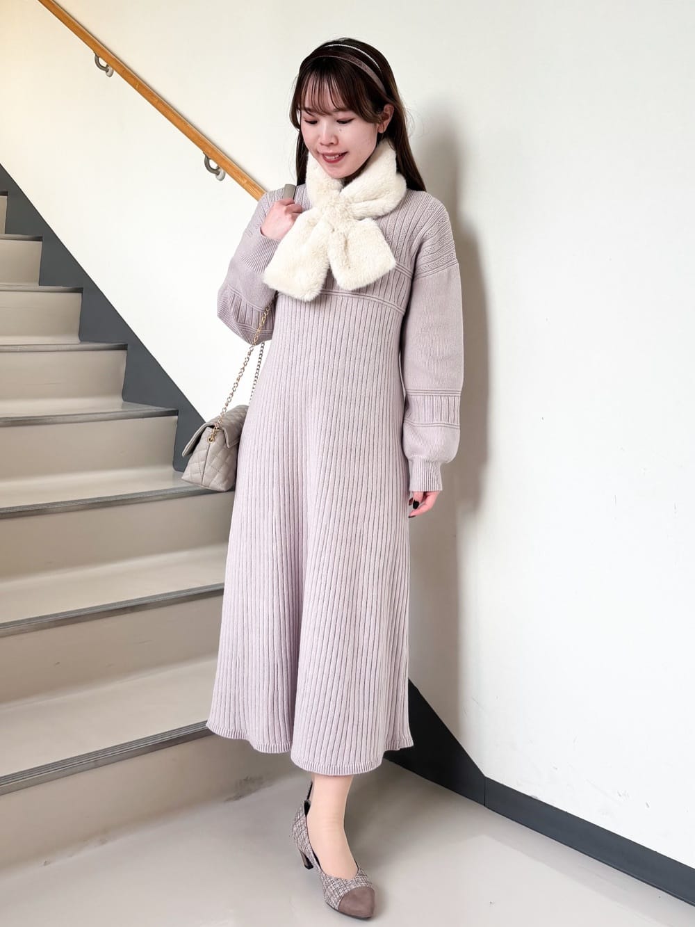 momoさんの「grove｜【人間工学】つつまれフィットパンプス【入卒対応可】」を使ったコーディネート