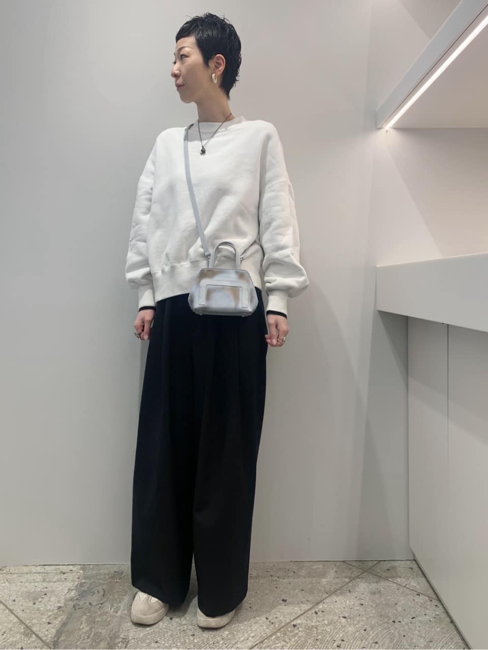 Kさんの「HIROKO HAYASHI｜◆GELA（ジェーラ）ミニショルダーバッグ」を使ったコーディネート