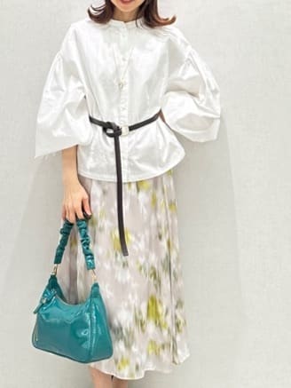 Miwaさんの「UNTITLED｜【トレンドアイテム】ソフトナローベルト」を使ったコーディネート