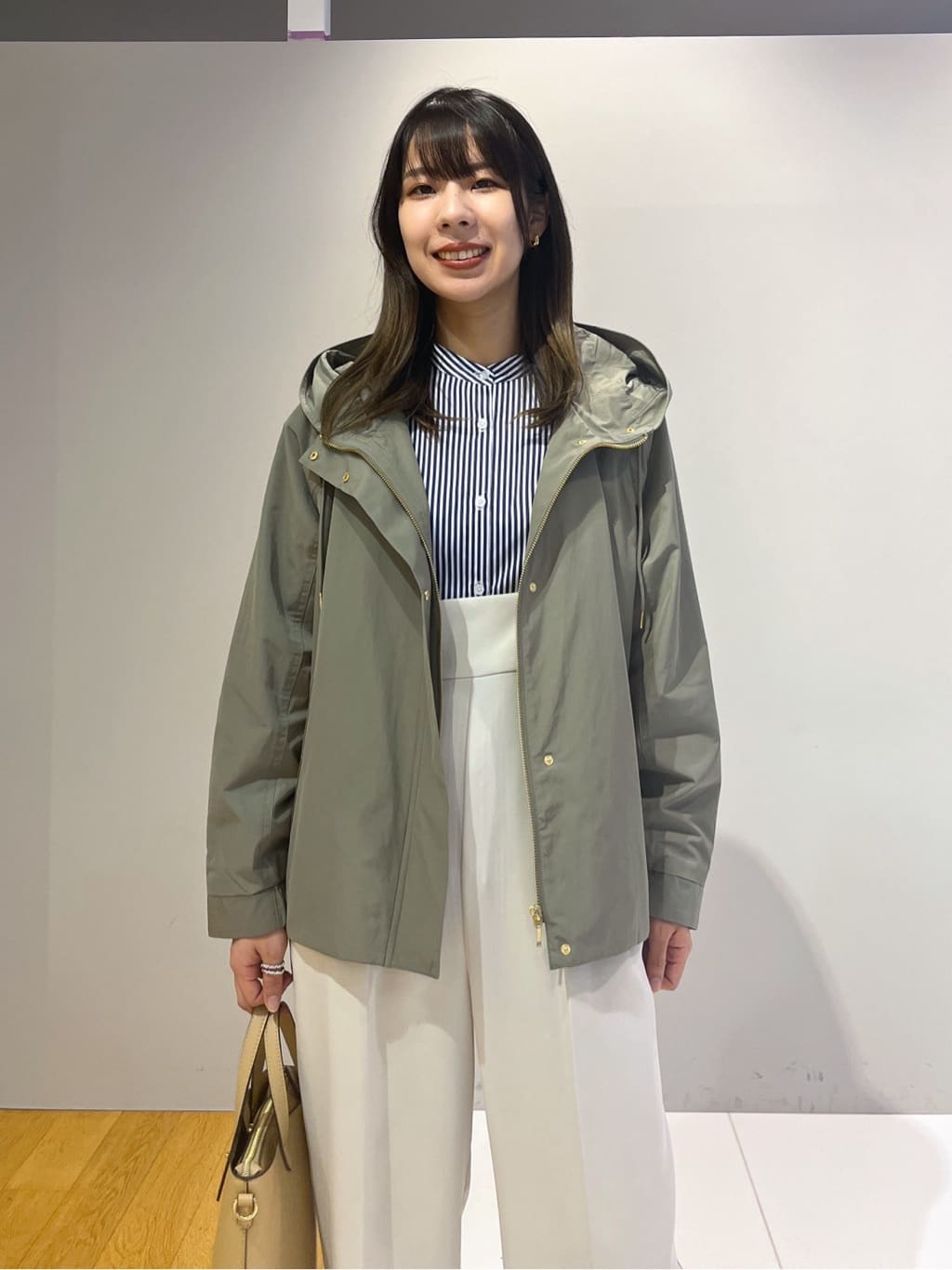 cotaniさんの「grove｜◆【撥水・洗える】マウンテンパーカ」を使ったコーディネート