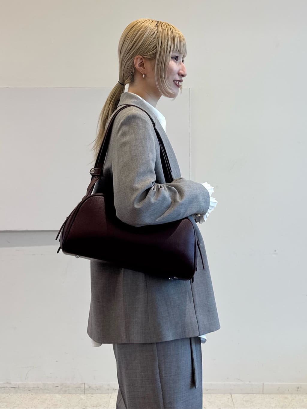 omaさんの「THE SHOP TK｜◆【ONOFF活躍／セレモニー／通勤】CAVIAN Wブレストジャケット／洗える」を使ったコーディネート