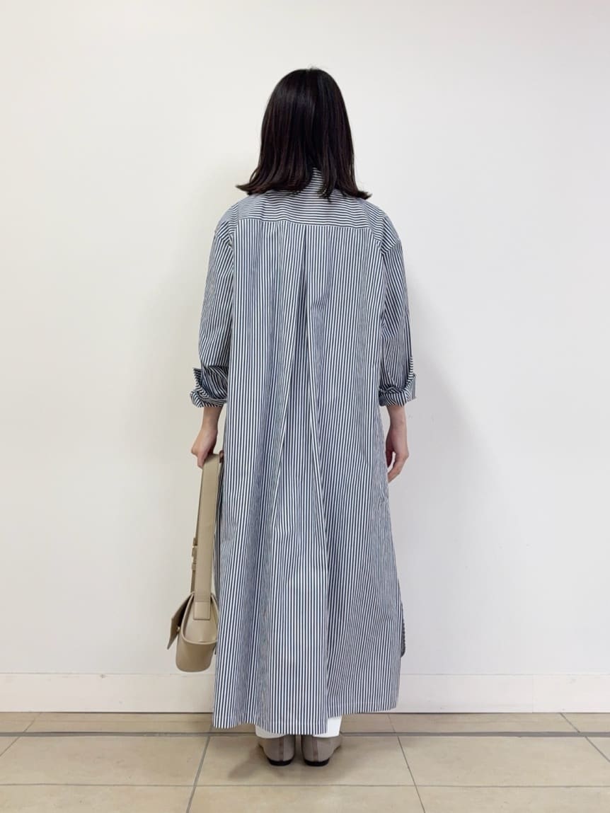 asamiさんの「UNTITLED｜◆タイプライターシャツワンピース」を使ったコーディネート