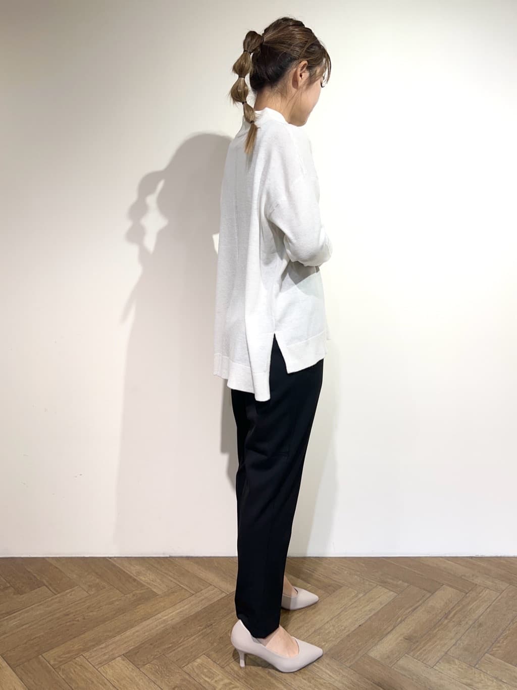 meeさんの「OPAQUE.CLIP｜【抗菌防臭加工/7cmヒール】ベーシックパンプス/通勤対応」を使ったコーディネート