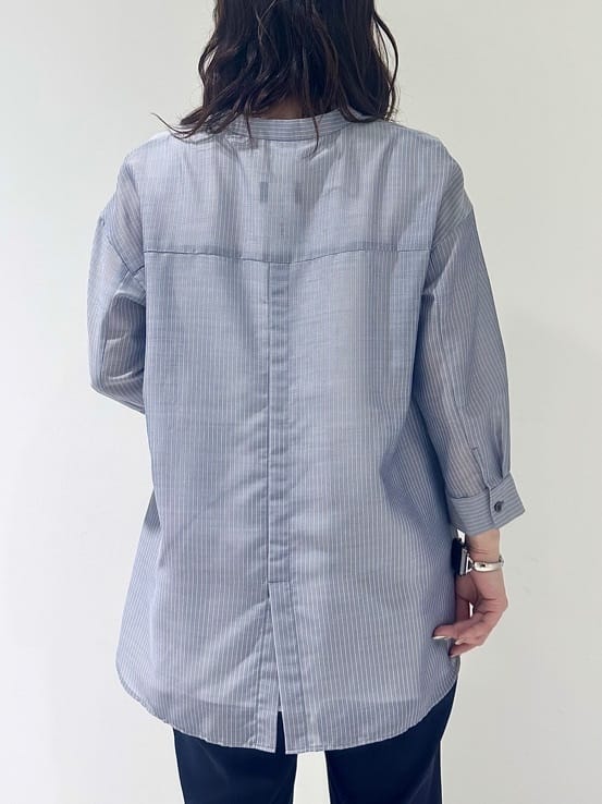 そんさんの「INDIVI｜【洗える／レイヤードにも活躍】ペプラムインナートップス」を使ったコーディネート