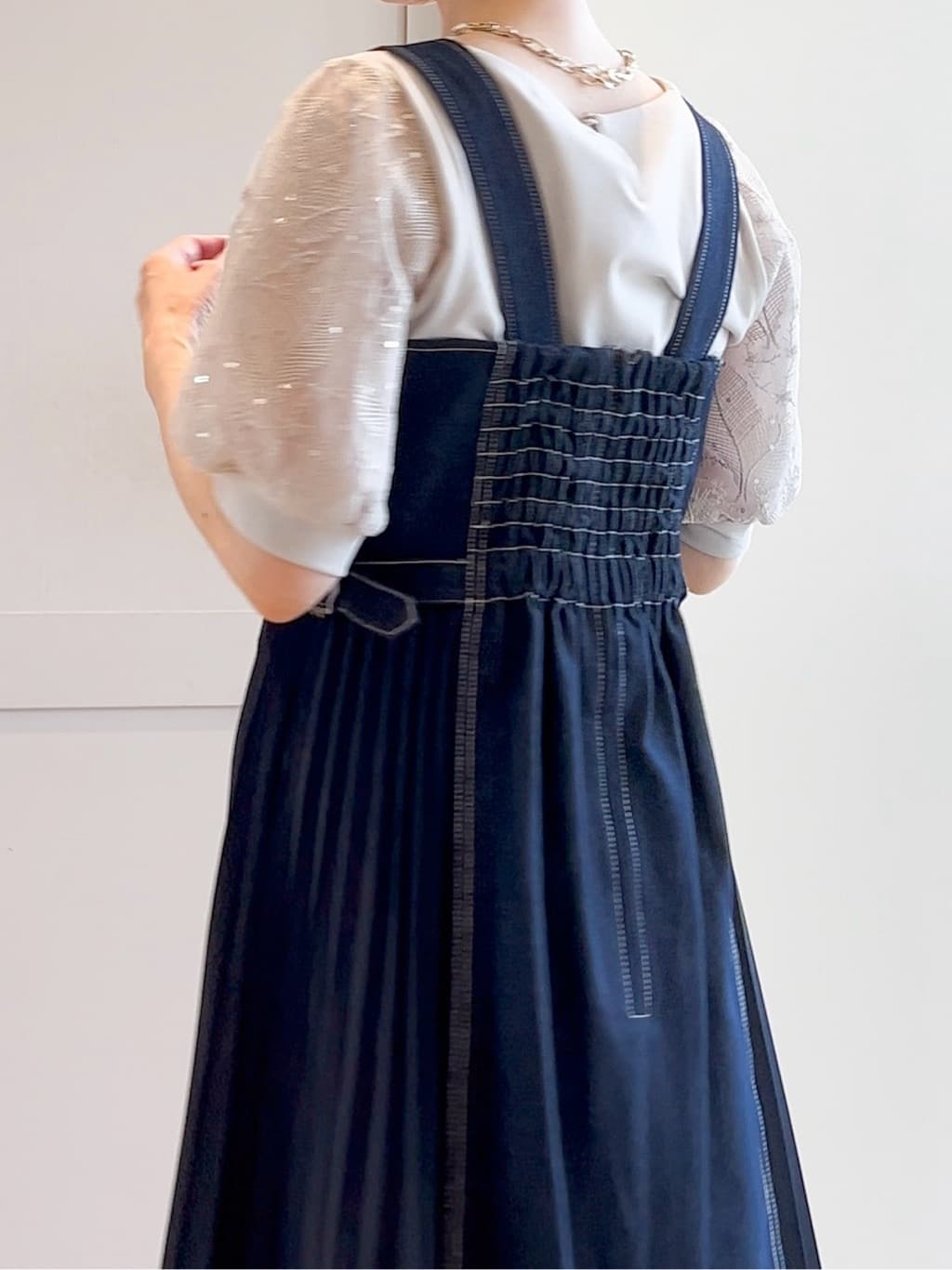 yamakoさんの「grove｜キレイに決まる!脇プリーツジャンドレ」を使ったコーディネート