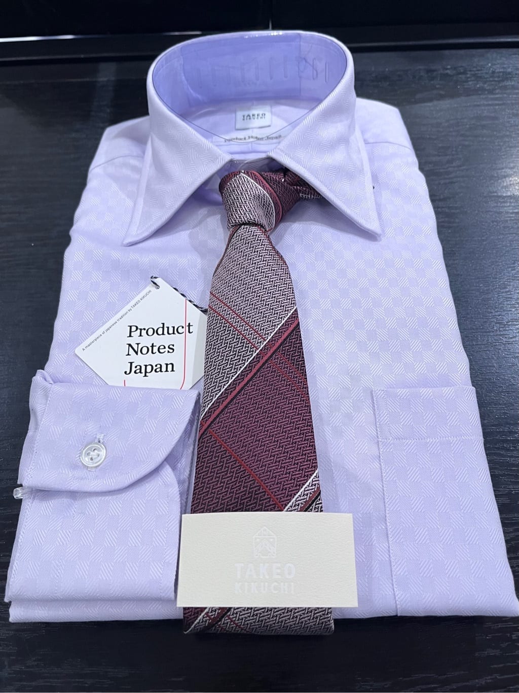 ジュンさんの「TAKEO KIKUCHI｜【Made in JAPAN】市松紋 ドレスシャツ」を使ったコーディネート