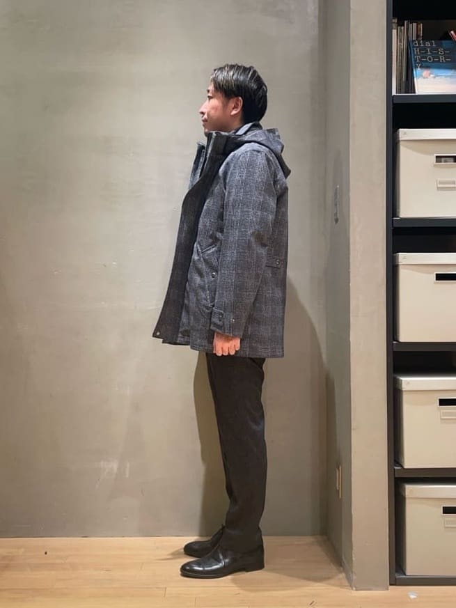 IMAIさんの「TAKEO KIKUCHI｜【3WAY】ジャカード グレンチェック ダウンライナー ブルゾン」を使ったコーディネート