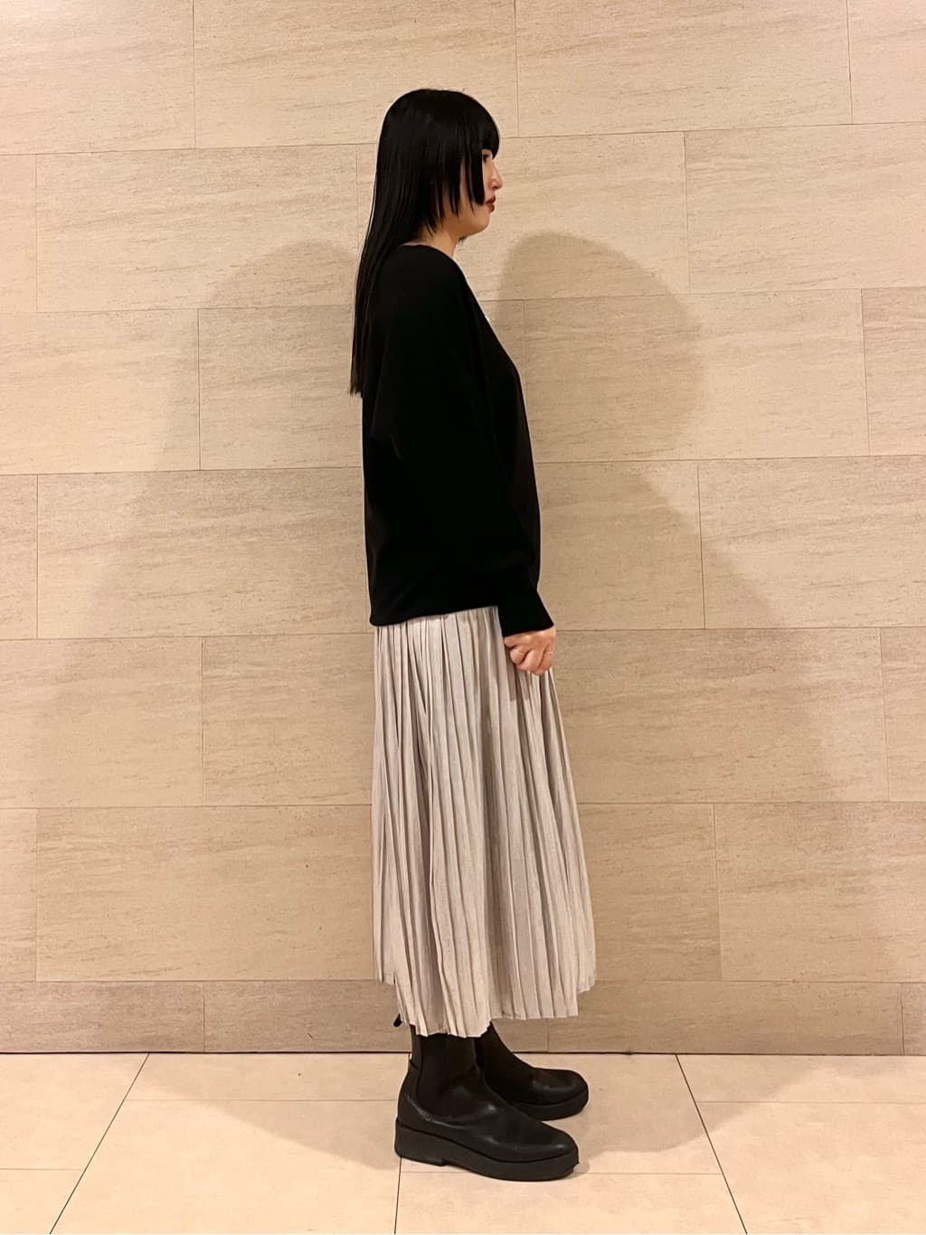 hasuさんの「INDIVI｜【セレモニーにおすすめ！】パール調トップネックレス」を使ったコーディネート