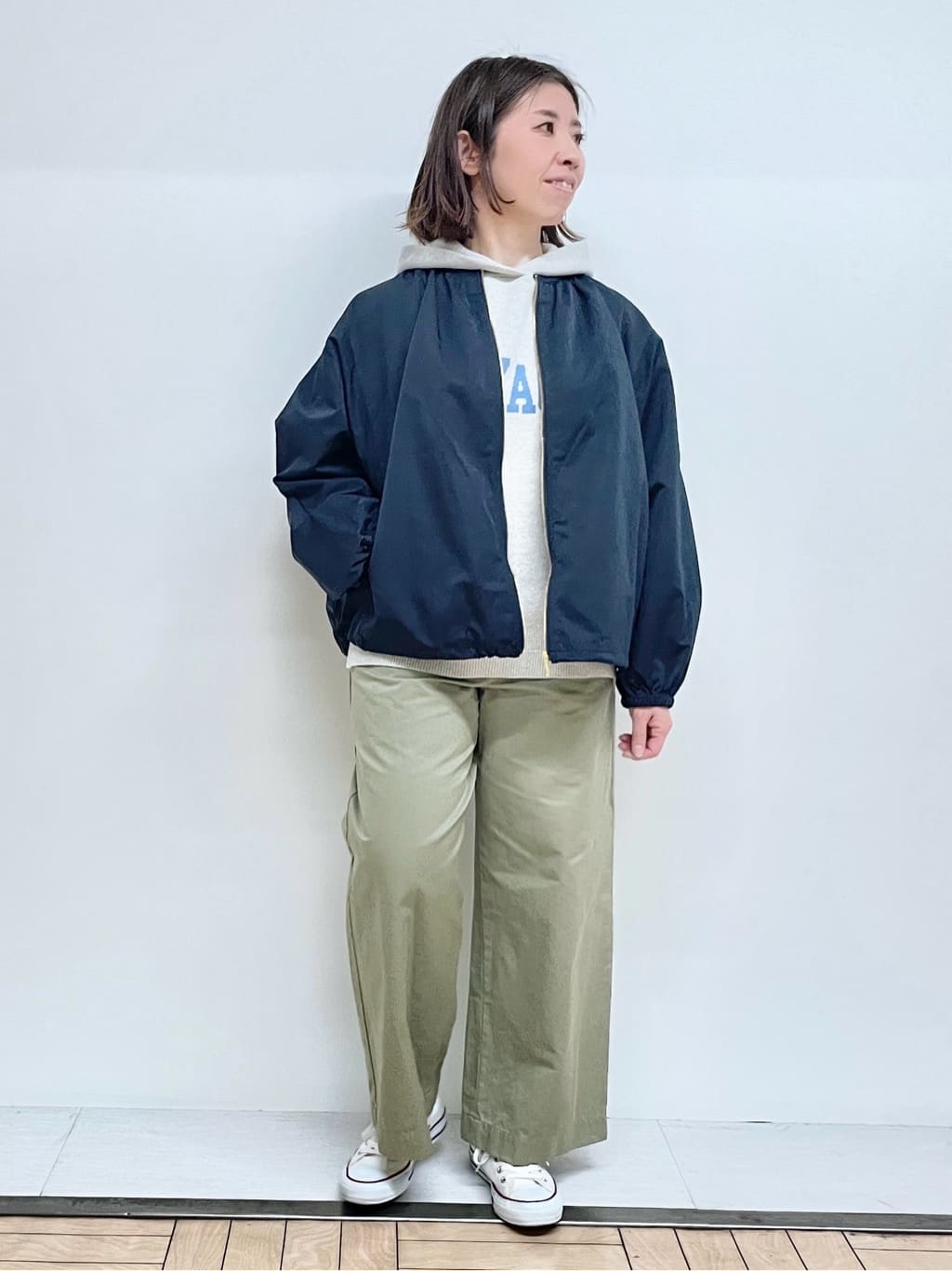 Akiさんの「Dessin｜【CONVERSE/コンバース】ハイカット」を使ったコーディネート