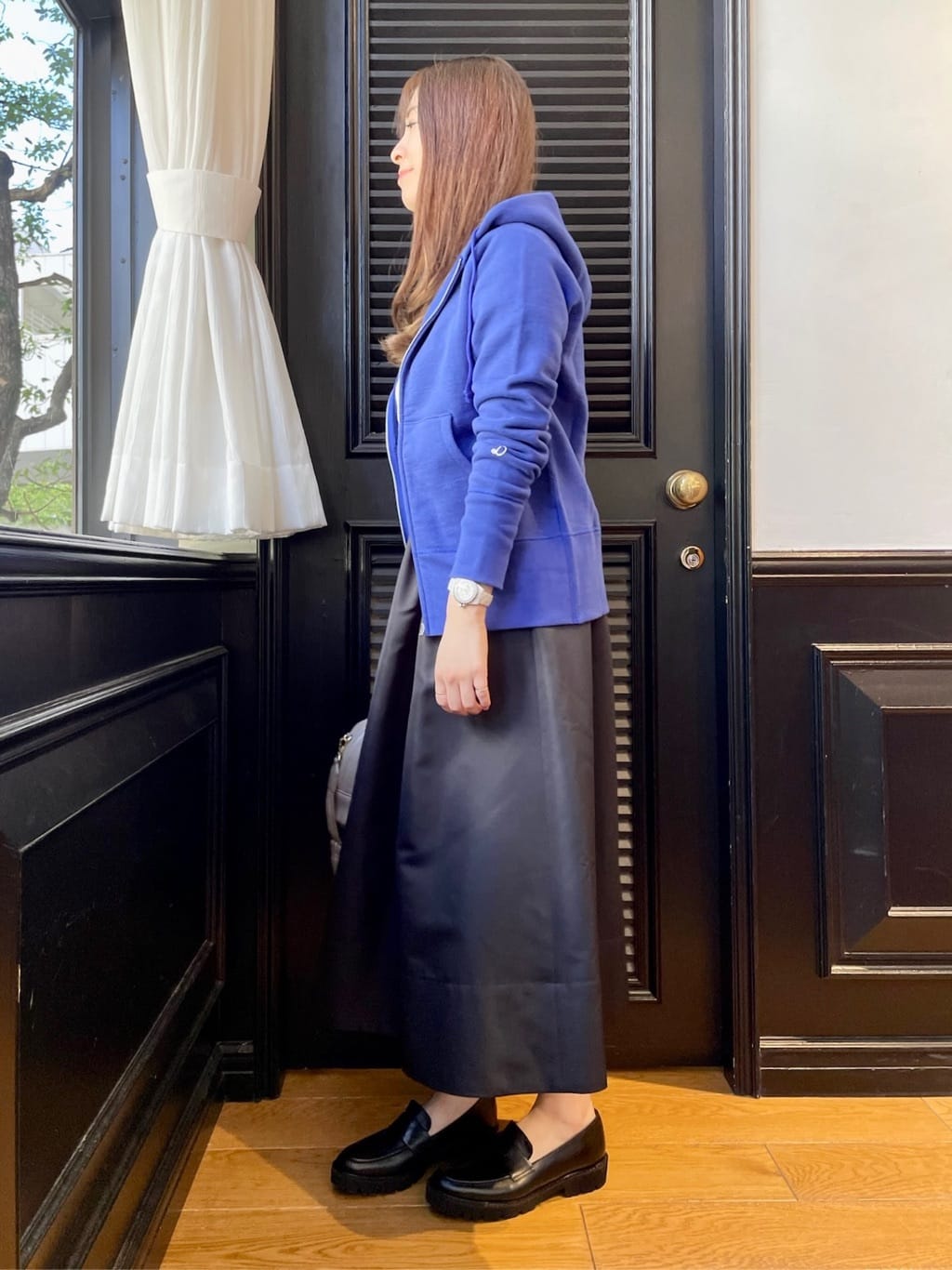 minowaさんの「DRESSTERIOR｜デキシー吊裏毛ジップアップパーカ」を使ったコーディネート