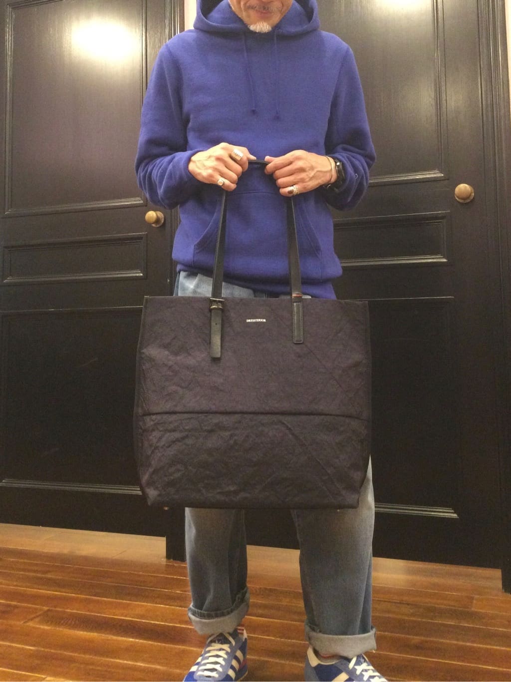 torigoeさんの「DRESSTERIOR｜ボーダーショートソックス」を使ったコーディネート