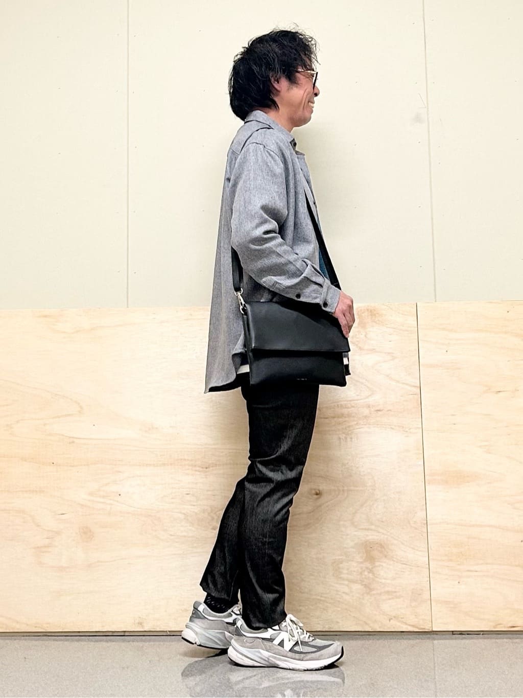 KENJI Iさんの「THE SHOP TK｜2WAYクラッチバッグ【冠婚葬祭/ビジネス/セレモニー/パーティー】」を使ったコーディネート