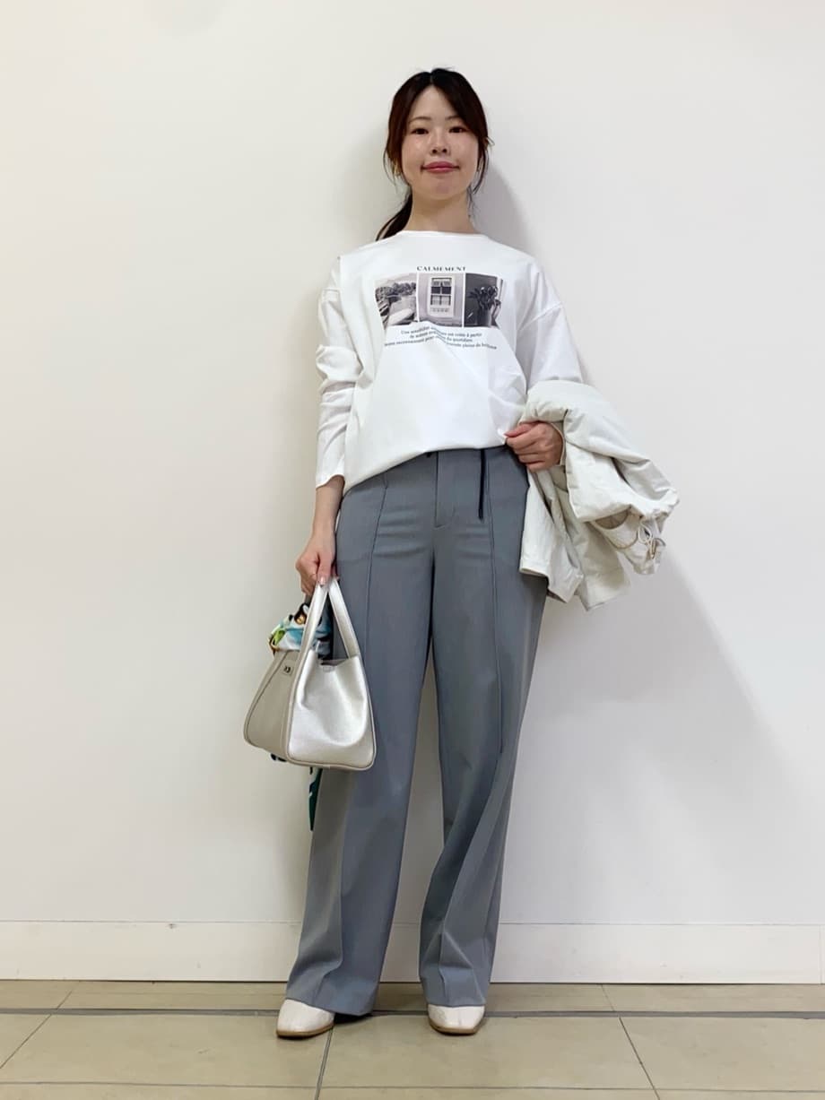 asamiさんの「UNTITLED｜◆ストレッチストレートパンツ」を使ったコーディネート