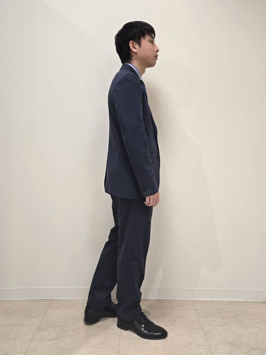 白木駆さんの「TAKEO KIKUCHI｜◆メランジ ハニカム ストレッチ ジャケット」を使ったコーディネート