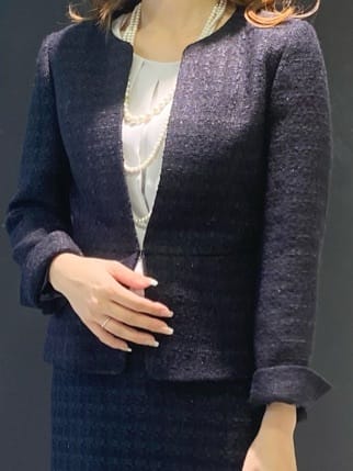 shihoさんの「COUP DE CHANCE｜【洗える／日本製／通勤】タックブラウス」を使ったコーディネート