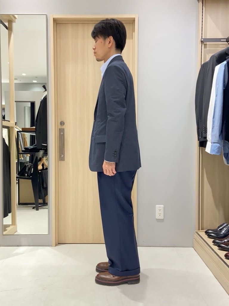 わいずみさんの「TAKEO KIKUCHI｜【Made in JAPAN】ドビーストライプ ドレス シャツ」を使ったコーディネート