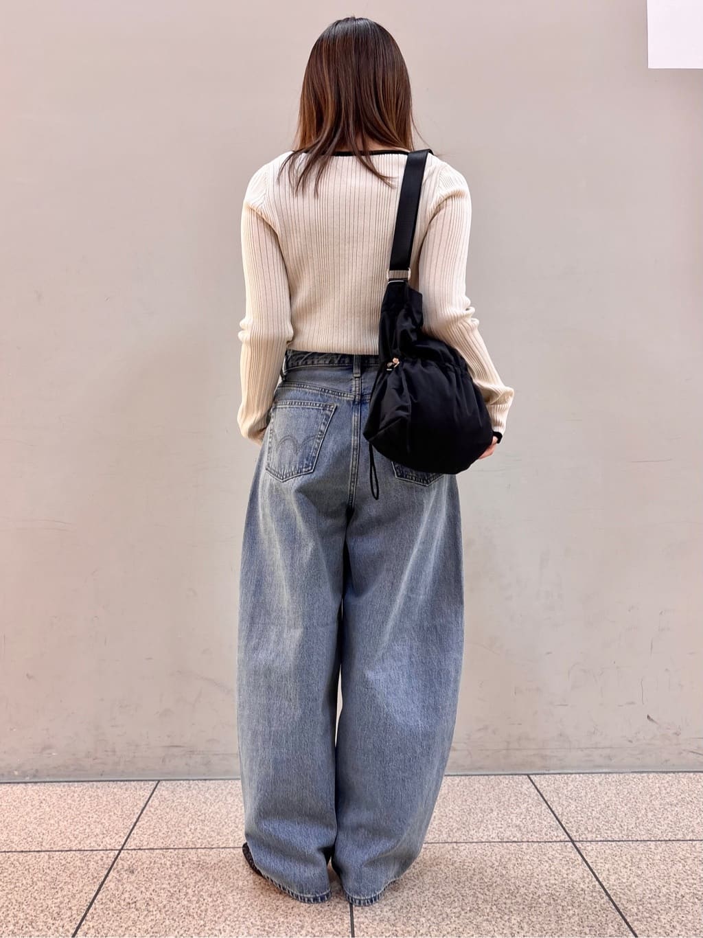HaNeさんの「THE SHOP TK｜◆ラインリブプルオーバー【洗濯機OK】」を使ったコーディネート