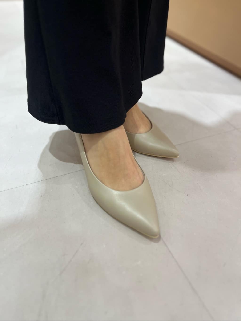 aya.oさんの「ESPERANZA｜12時間パンプスEveryDayPlane[5.5cmヒール]」を使ったコーディネート