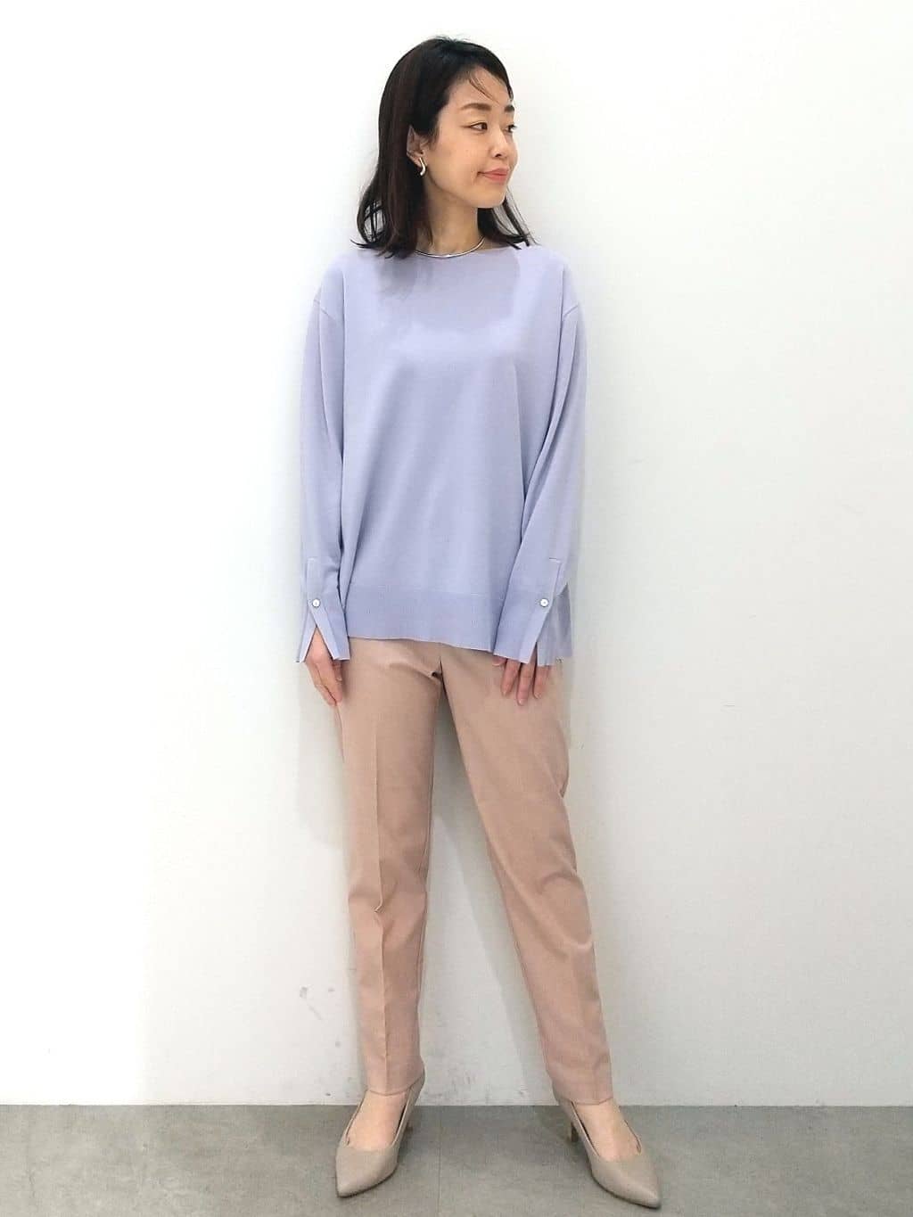 Matsuさんの「OPAQUE.CLIP｜【抗菌防臭加工/7cmヒール】ベーシックパンプス/通勤対応」を使ったコーディネート