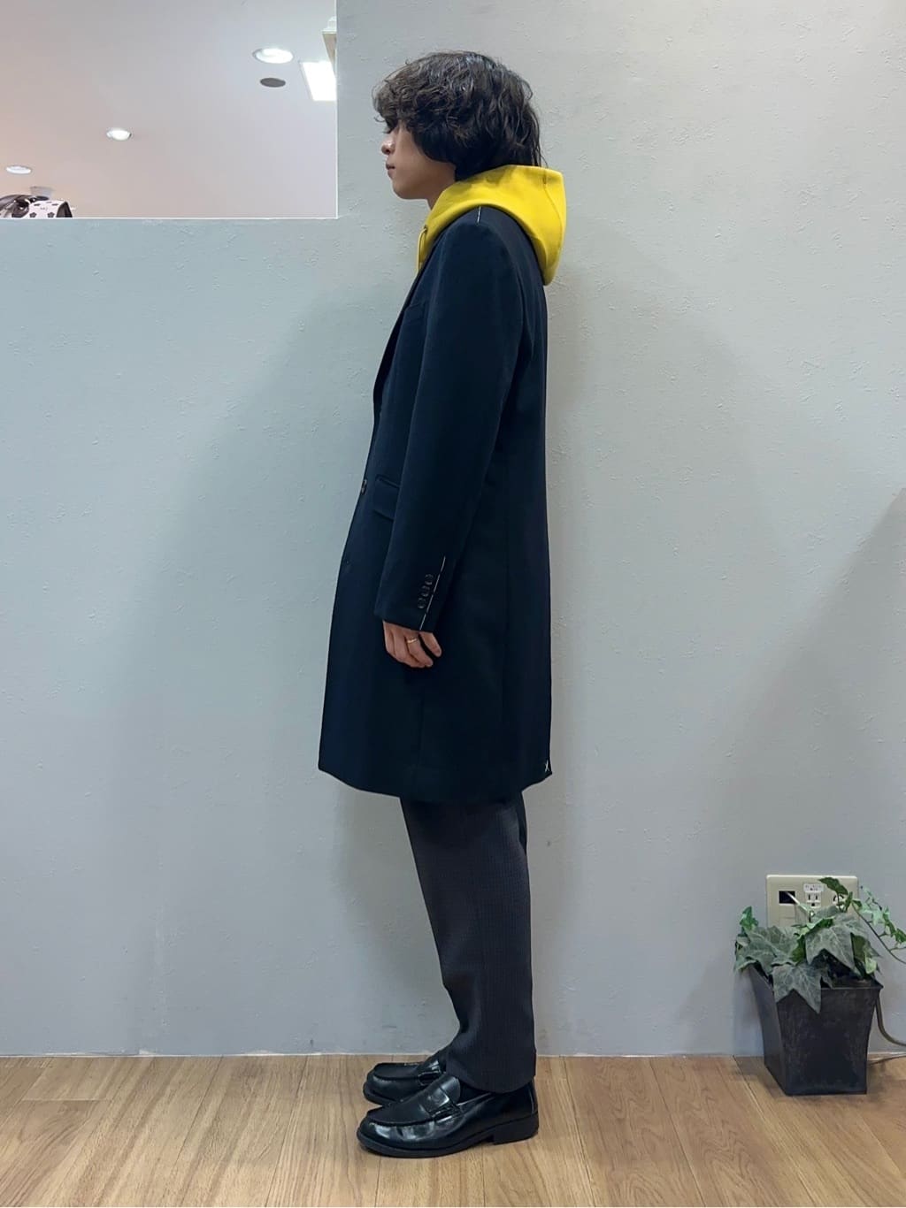 Uさんの「TAKEO KIKUCHI｜ウールカシミヤブレンド チェスターコート」を使ったコーディネート