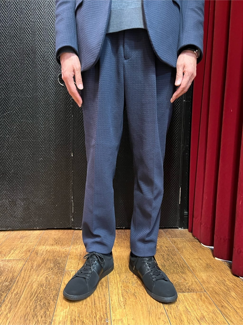  matsuさんの「TAKEO KIKUCHI｜【抗菌防臭】クロスウィーブ ジャケット」を使ったコーディネート
