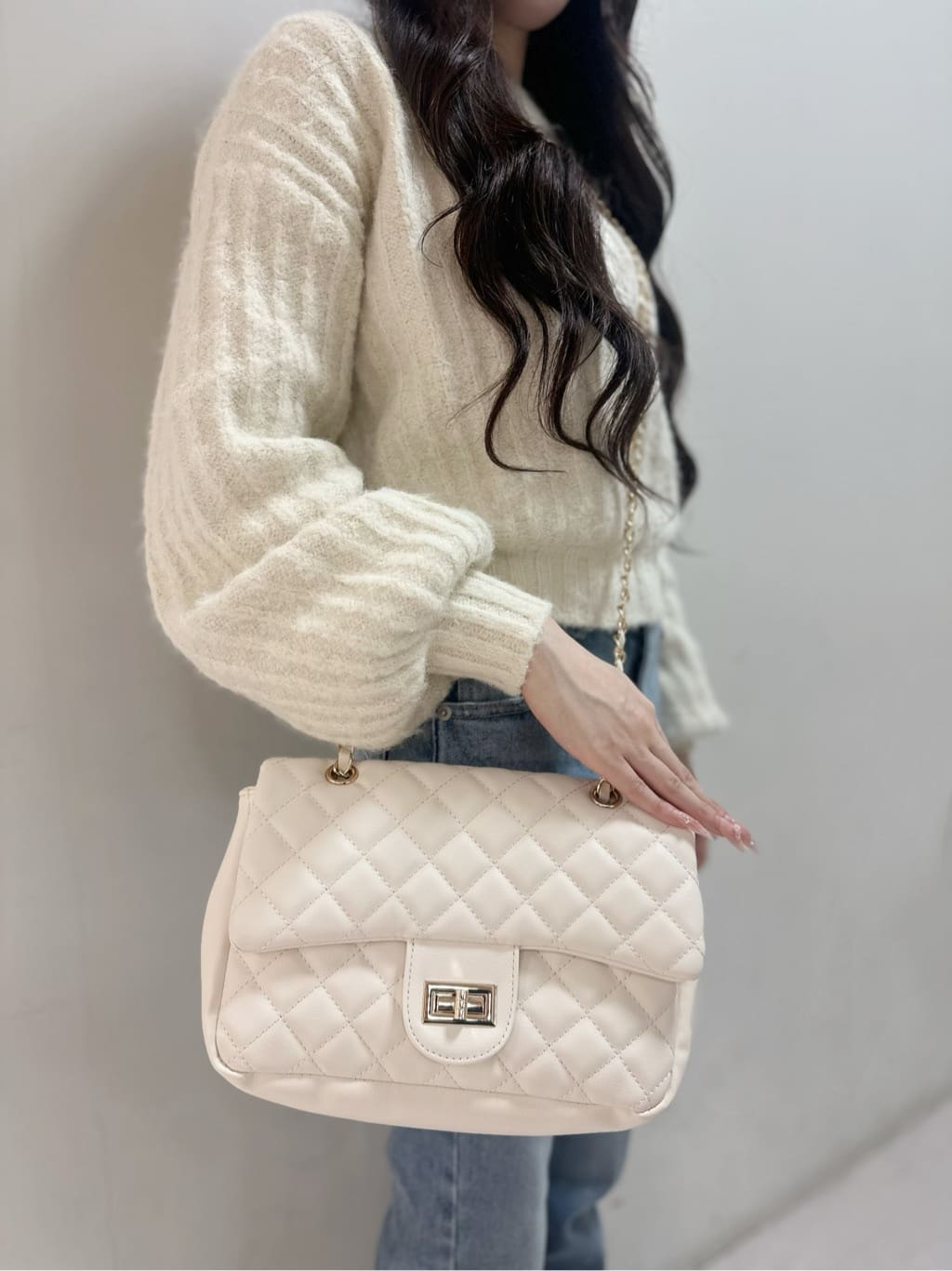 ayakaさんの「ESPERANZA｜キルト2WAYショルダーバッグ」を使ったコーディネート