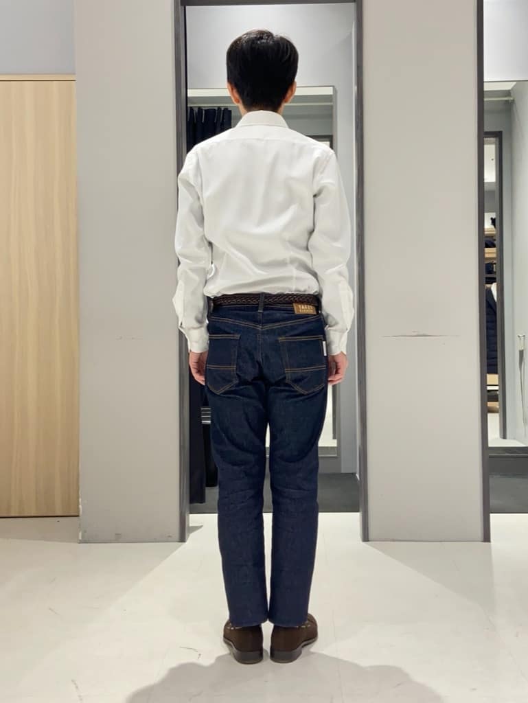 わいずみさんの「TAKEO KIKUCHI｜【Made in JAPAN】市松紋 ドレスシャツ」を使ったコーディネート