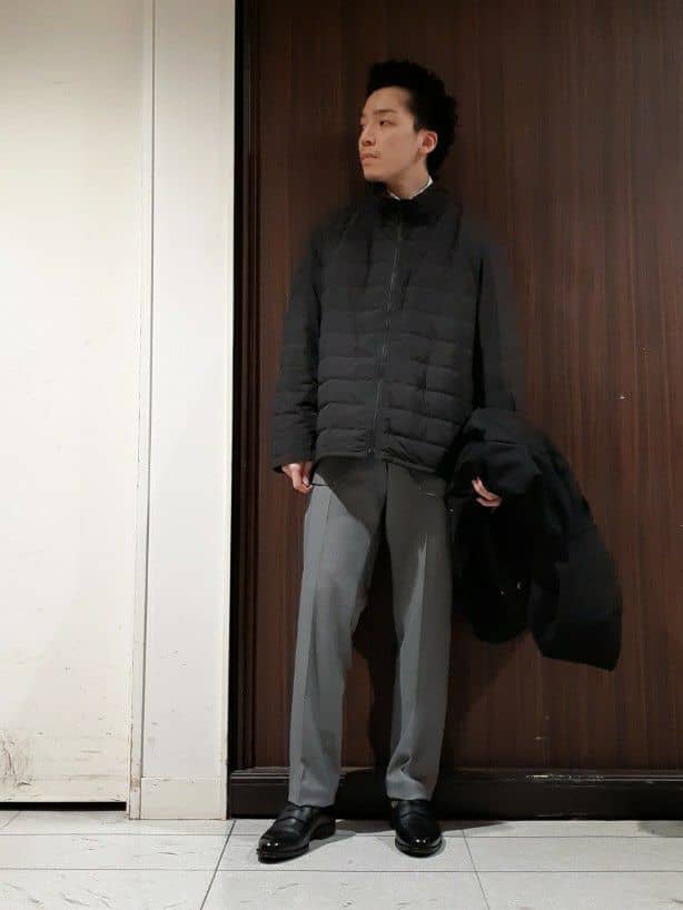 Maedaさんの「TAKEO KIKUCHI｜【Made in JAPAN】番千鳥ウィンドペン柄 ネクタイ」を使ったコーディネート