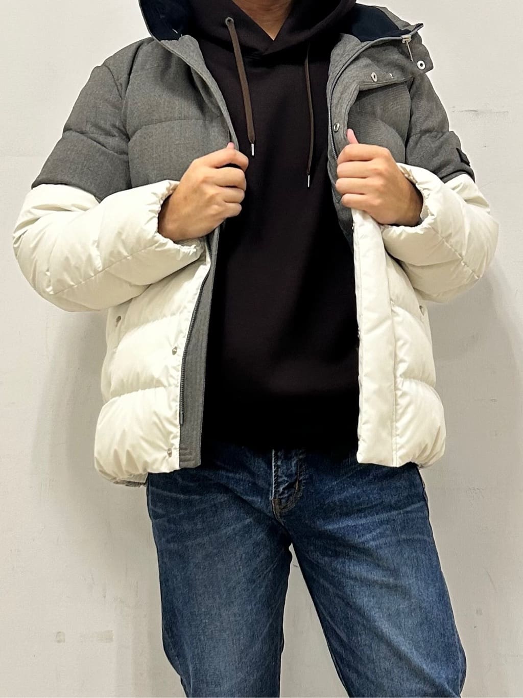 Hiroさんの「TAKEO KIKUCHI｜【モンスターストレッチ】日本製 ウォッシュド デニムパンツ」を使ったコーディネート