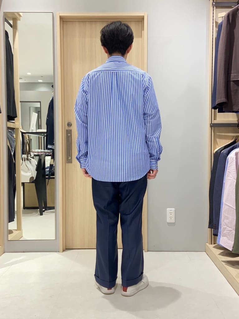 わいずみさんの「TAKEO KIKUCHI｜【抗菌防臭／5サイズ展開】ハイゲージポンチ Tシャツ」を使ったコーディネート