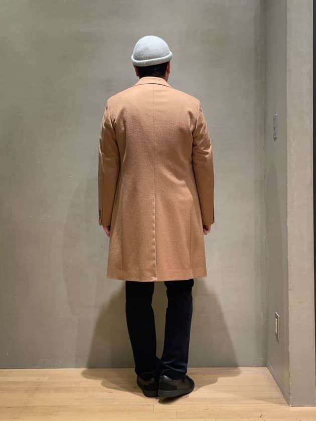 IMAIさんの「TAKEO KIKUCHI｜ウールカシミヤブレンド チェスターコート」を使ったコーディネート