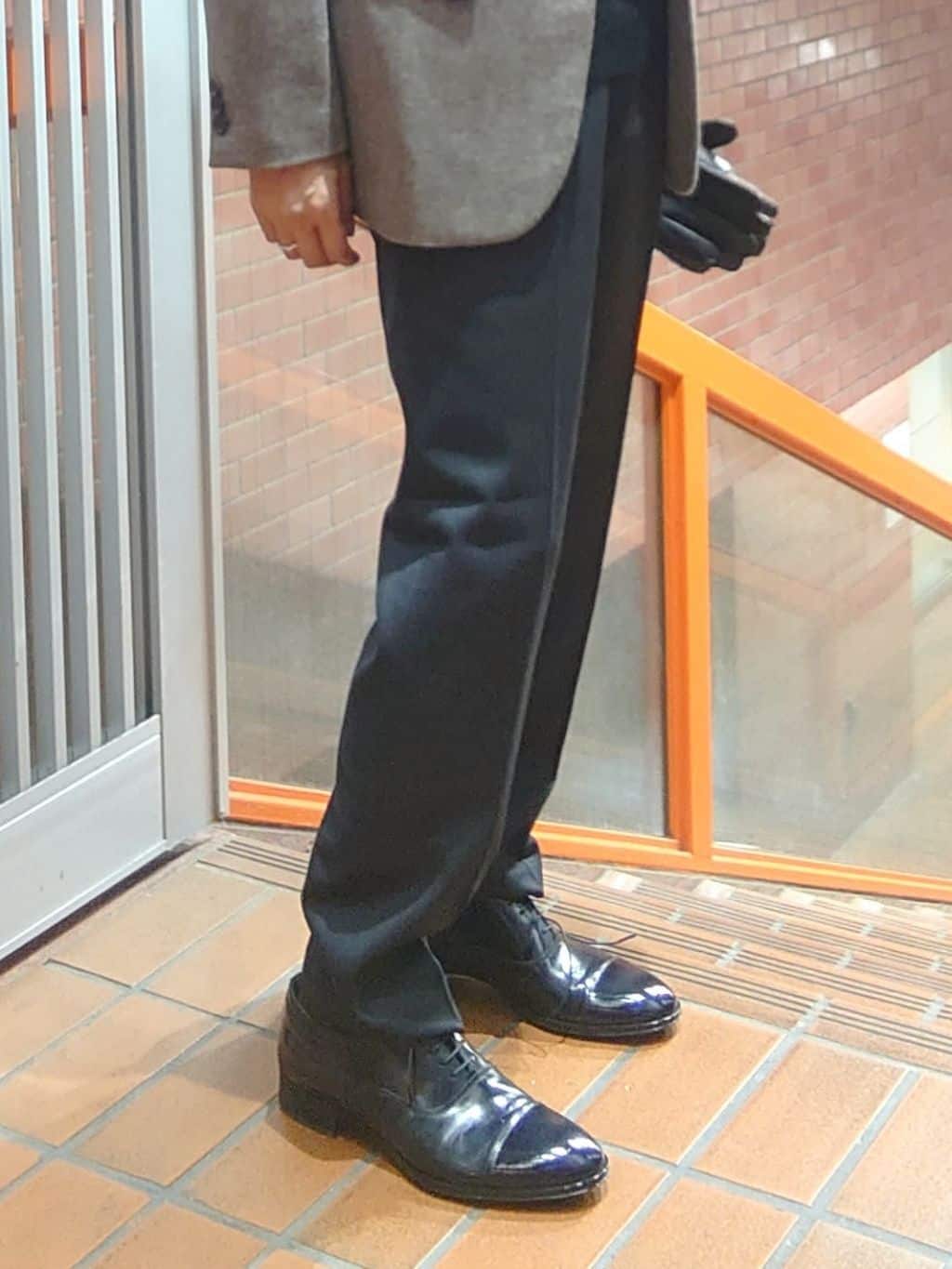 かしげるさんの「TAKEO KIKUCHI｜ストレートチップシューズ[ メンズ ビジネス シューズ 結婚式 ]」を使ったコーディネート