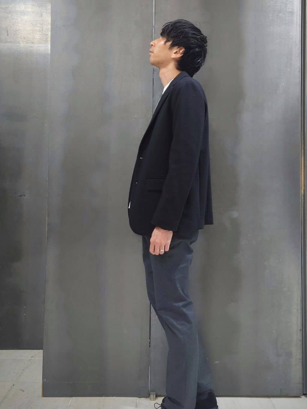 kawamuさんの「TAKEO KIKUCHI｜【抗菌防臭】クロスウィーブ ジャケット」を使ったコーディネート