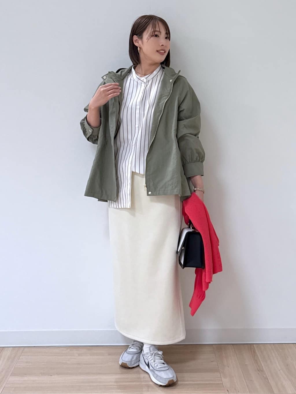 amiさんの「Reflect｜◆フーデッドライティブルゾン」を使ったコーディネート