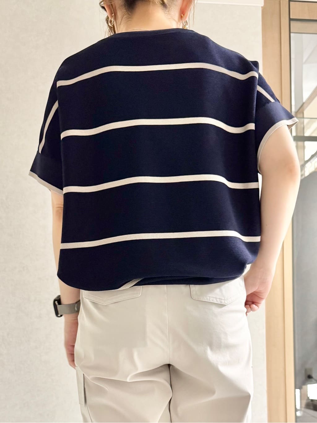 sayuさんの「UNTITLED｜◆【洗える/スポーティー】ストレートカーゴパンツ」を使ったコーディネート