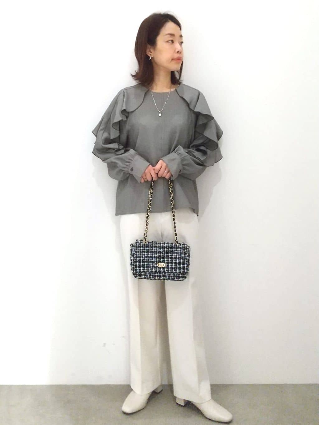 Matsuさんの「OPAQUE.CLIP｜スライドベルト」を使ったコーディネート