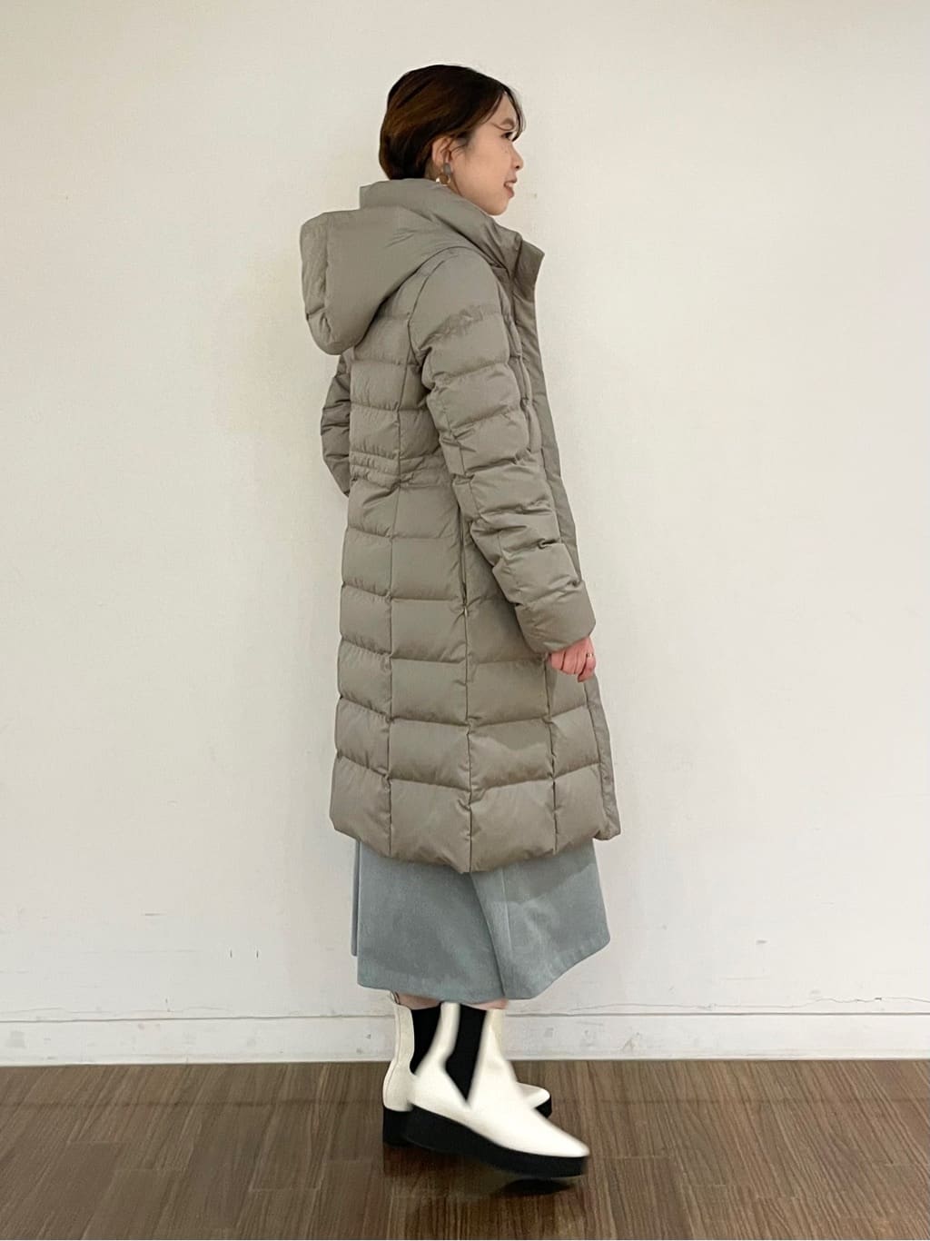 ねねさんの「INDIVI｜◆ランダム淡水パール2連ネックレス」を使ったコーディネート