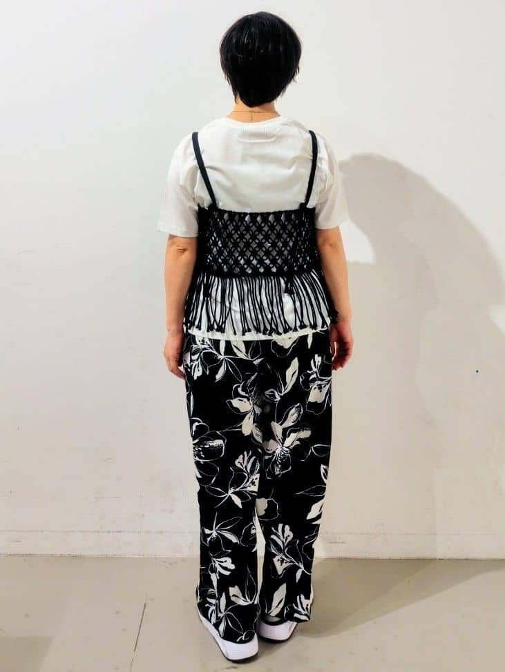 kodamaさんの「THE SHOP TK｜◆マクラメビスチェ」を使ったコーディネート