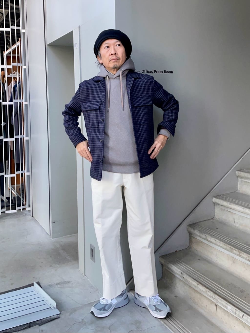 デザイナーTAKEman さんの「TAKEO KIKUCHI｜フルベジタンニンレザー バックパック」を使ったコーディネート