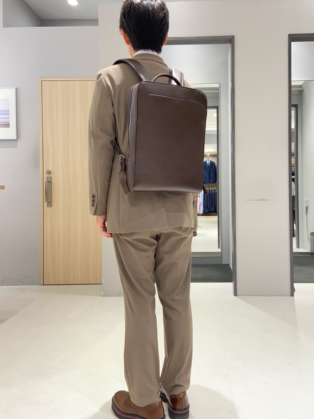 わいずみさんの「TAKEO KIKUCHI｜【Made in JAPAN】市松紋 ドレスシャツ」を使ったコーディネート