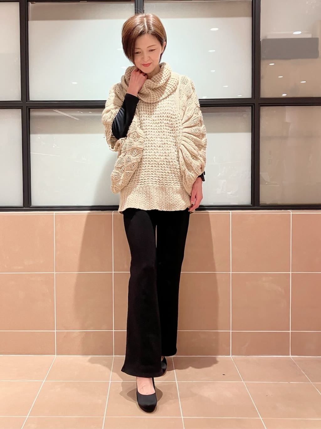 Ｋさんの「ESPERANZA｜3WAYチャンキーヒールパンプス」を使ったコーディネート
