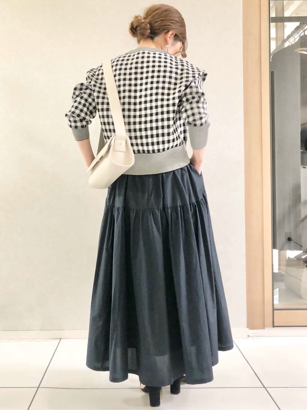 sayuさんの「UNTITLED｜◆【撥水】コットンライク ストレッチコート」を使ったコーディネート