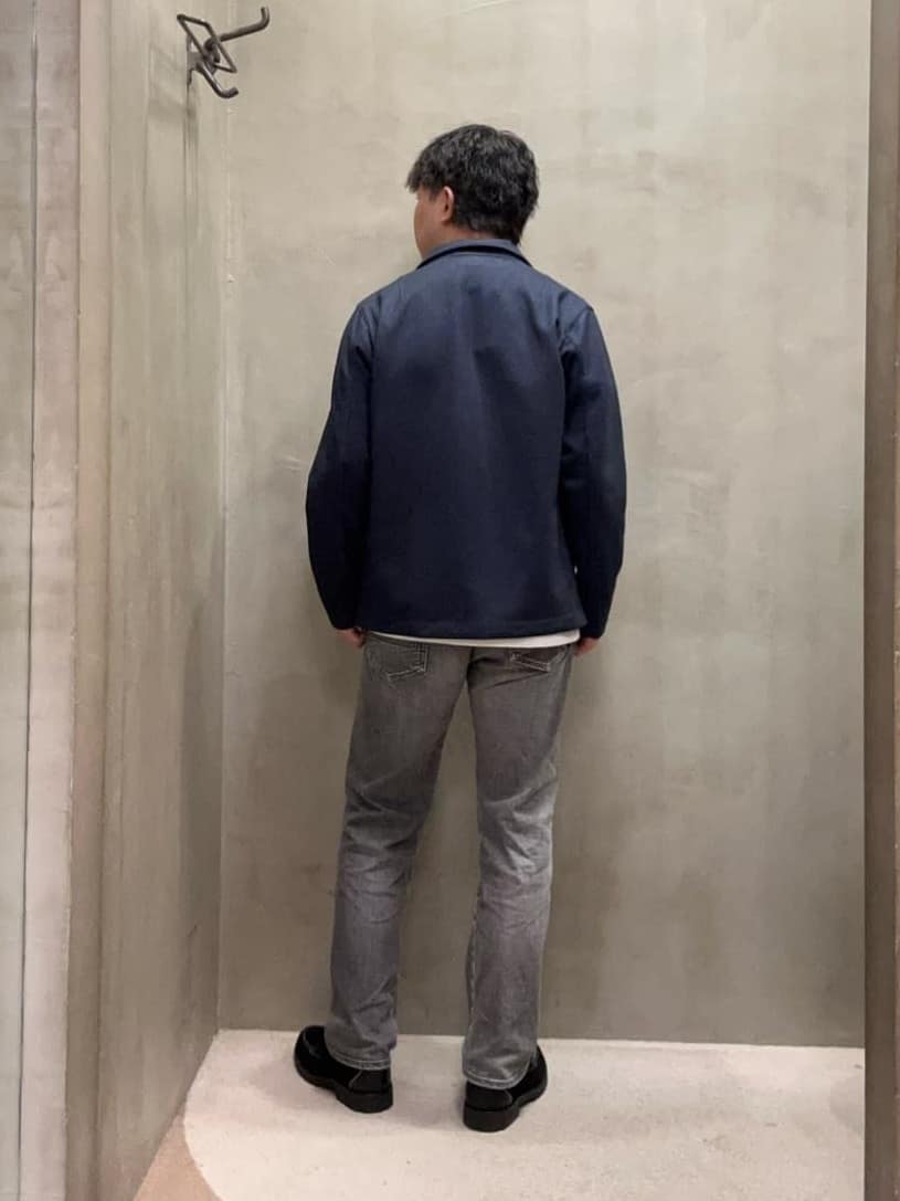 コウノ モトヤさんの「TAKEO KIKUCHI｜【DOWN FABRIC】ダウンファブリック スタンドカラーブルゾン」を使ったコーディネート