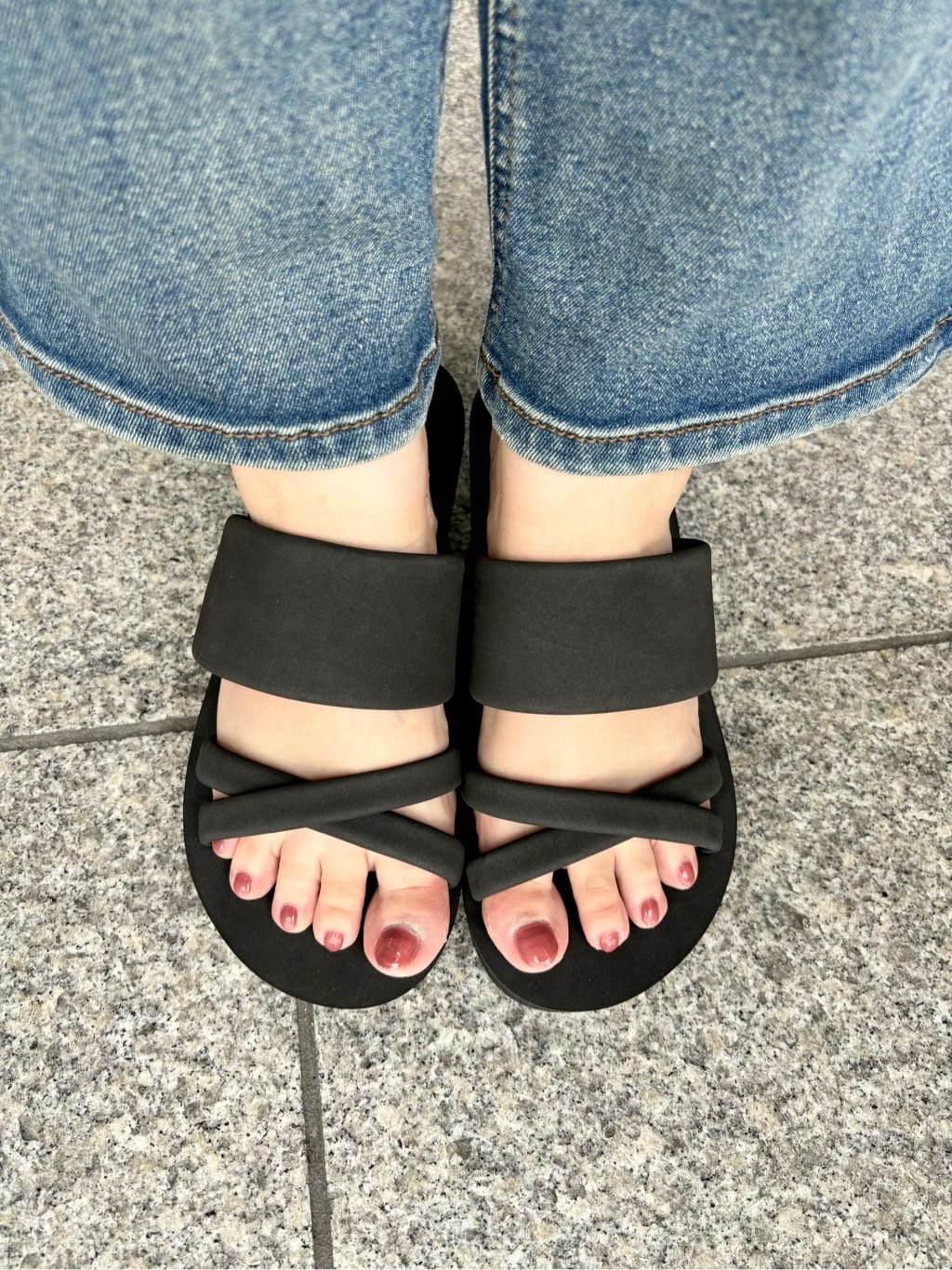 まっきーさんの「ESPERANZA｜キルティングバニティ3WAYショルダー」を使ったコーディネート