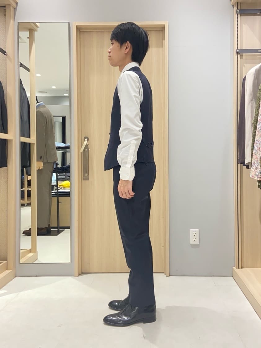 わいずみさんの「TAKEO KIKUCHI｜【Made in JAPAN】ブロード レギュラーカラー ドレスシャツ」を使ったコーディネート