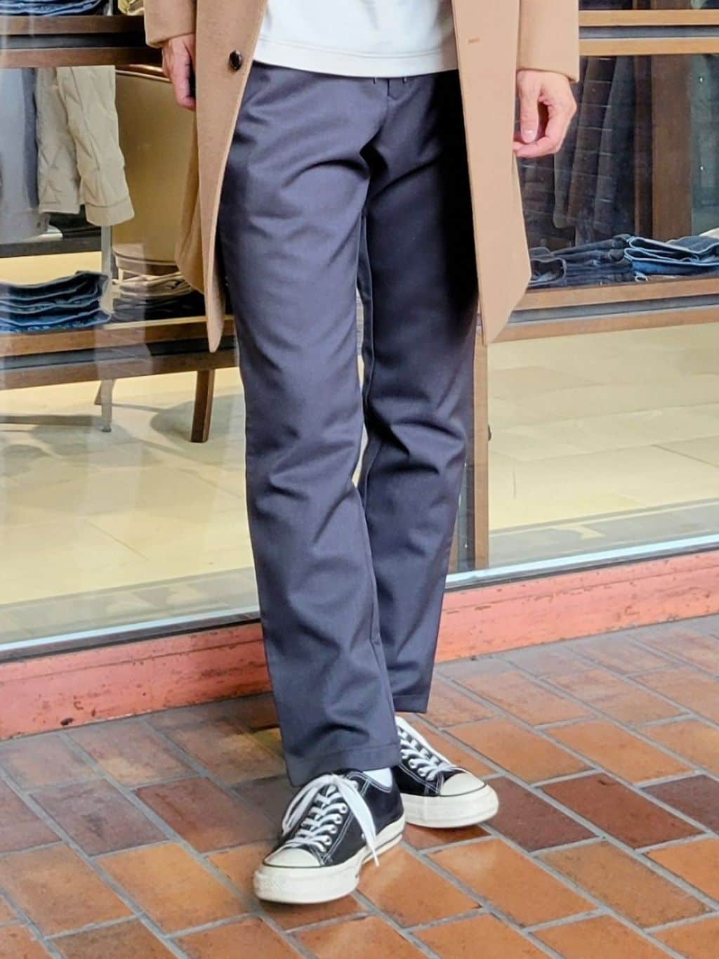piroyaさんの「TAKEO KIKUCHI｜ウールカシミヤブレンド チェスターコート」を使ったコーディネート