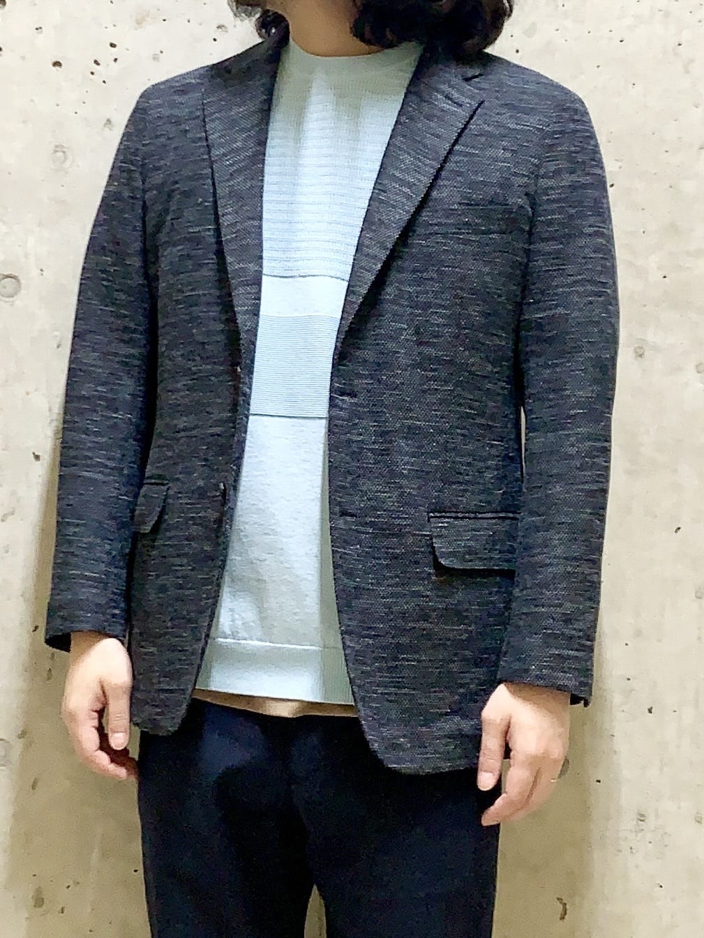 木村剛さんの「TAKEO KIKUCHI｜【尾州織】リネンブレンド メッシュ ジャケット」を使ったコーディネート